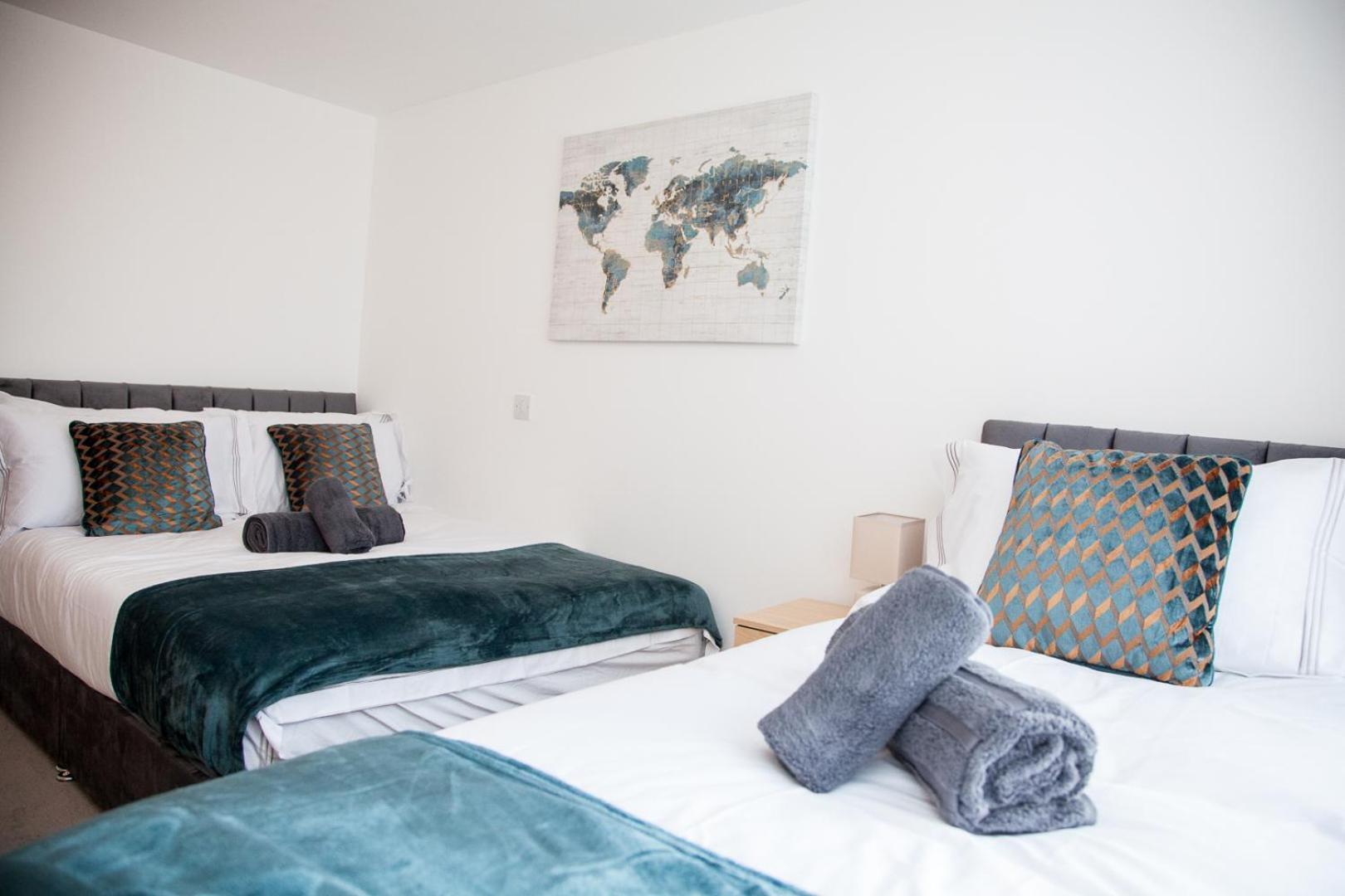 Penthouse - Liverpool City Centre - Nhs Stays - Liverpool Royal Hospital מראה חיצוני תמונה